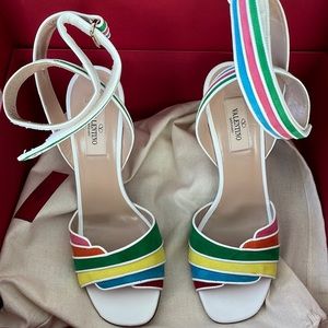 Womens Valentino multicolor high heel sandal